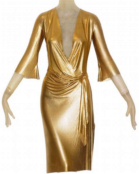 vintage versace dress 60s